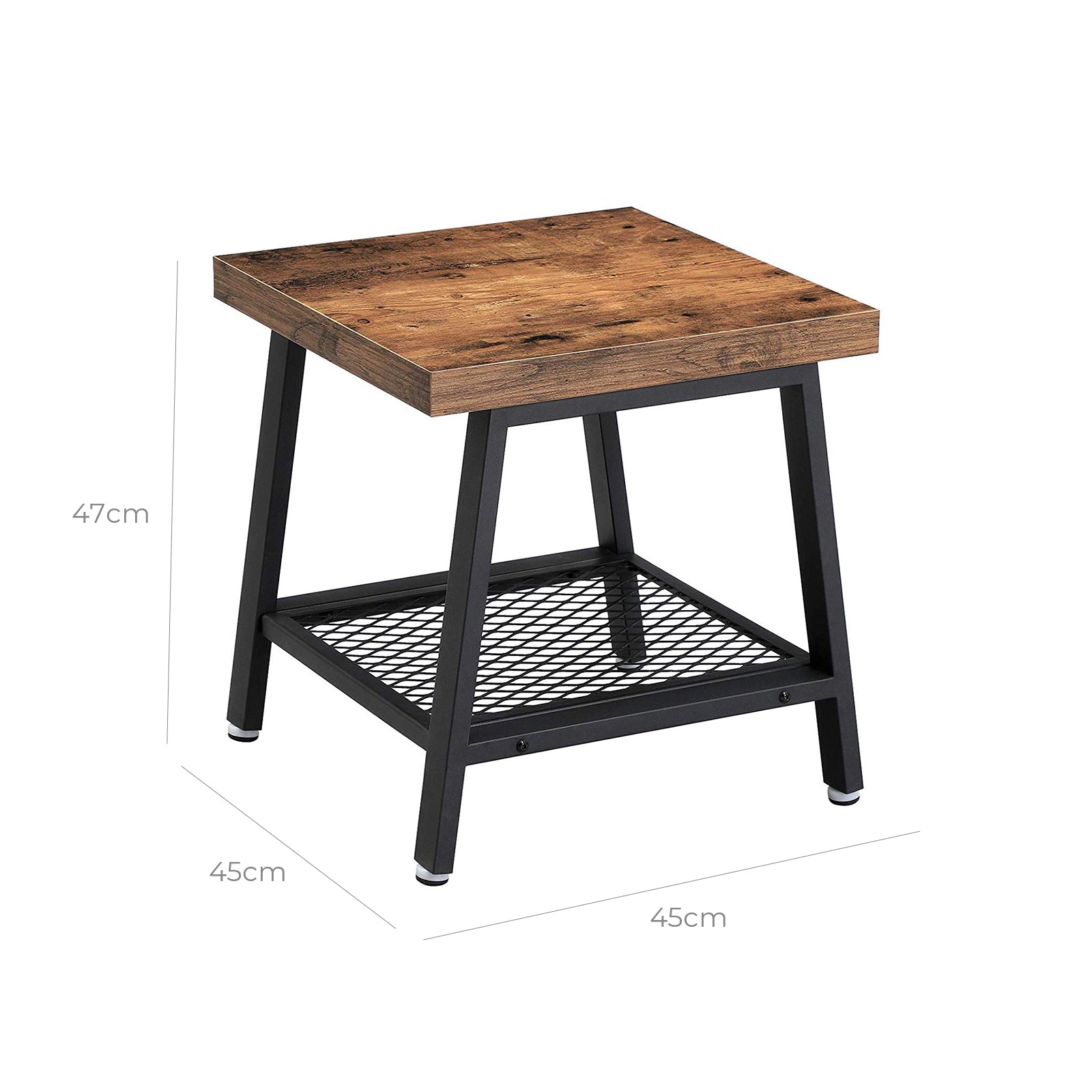 Kleiner Beistelltisch Industrie-Design