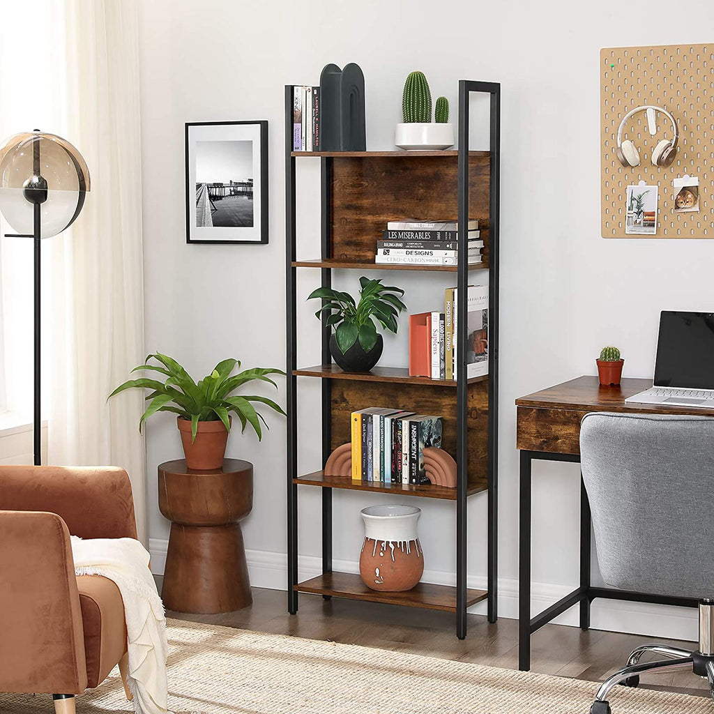 5-stufiges Bücherregal
