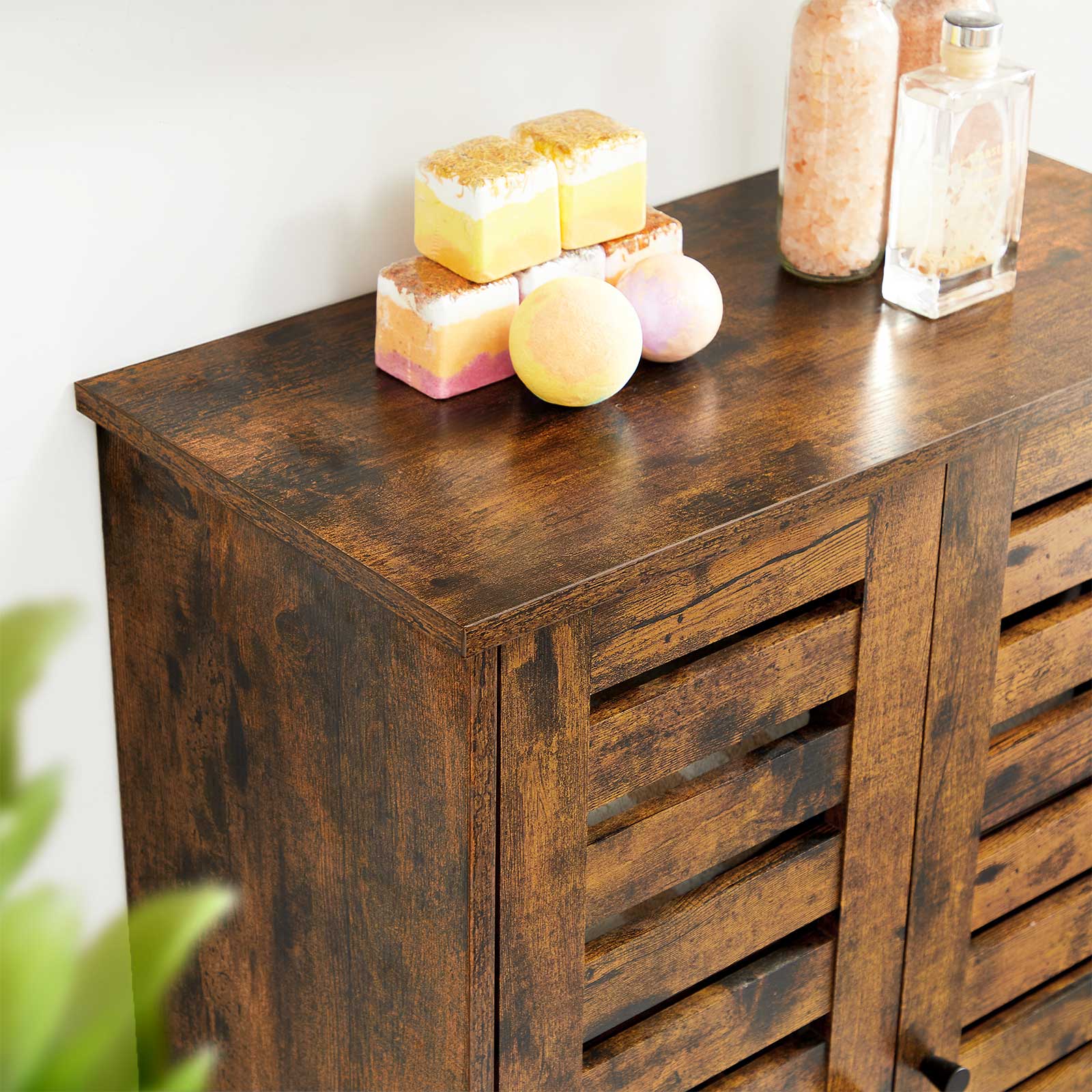 Badezimmerschrank vintagebraun