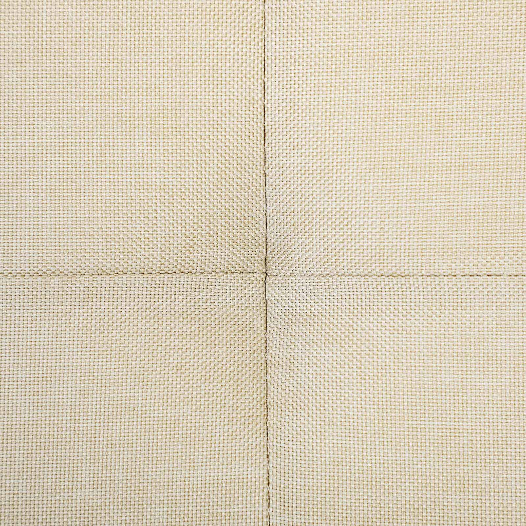 Sitztruhe 80 L Leinenimitat Beige