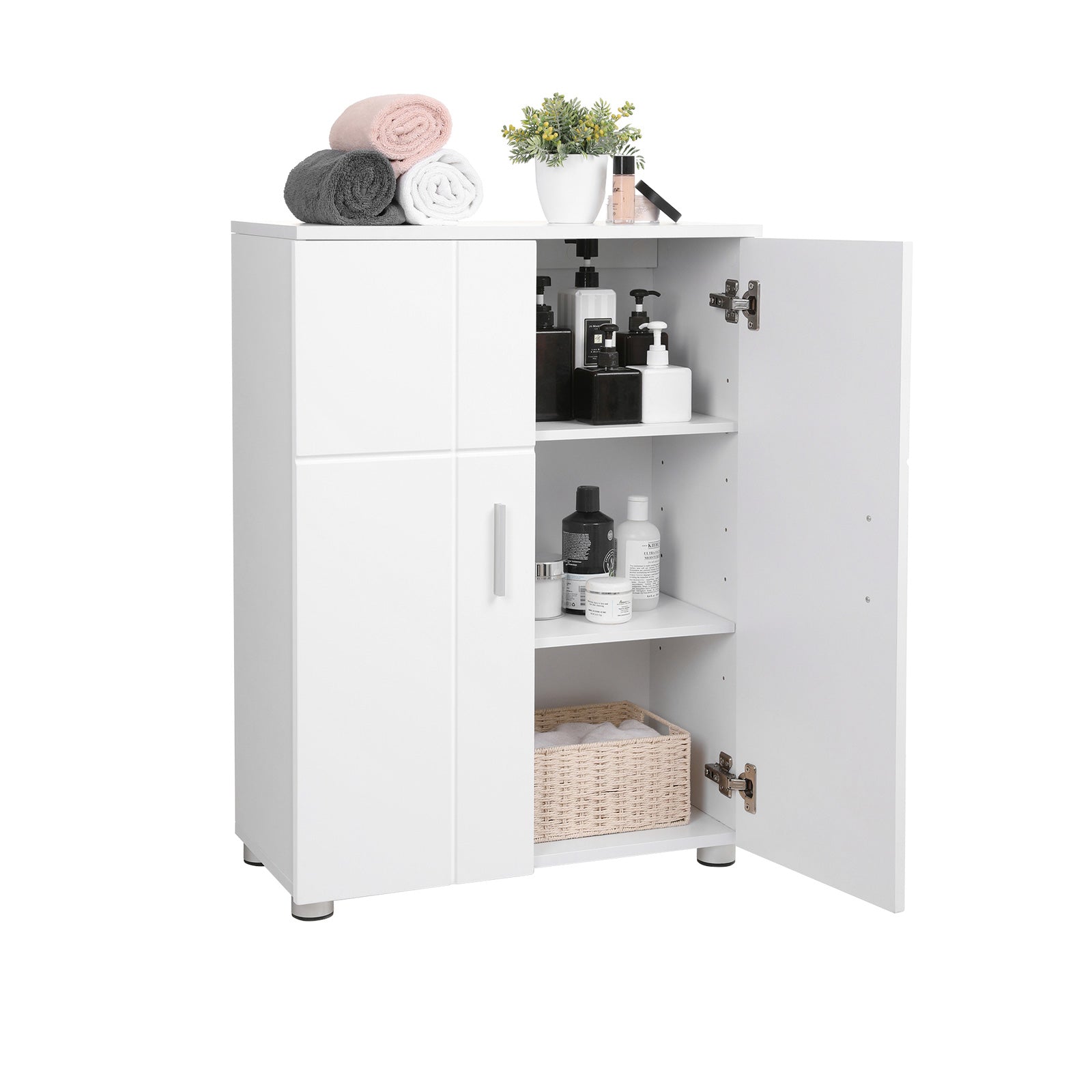 Badezimmerschrank Modern Weiß