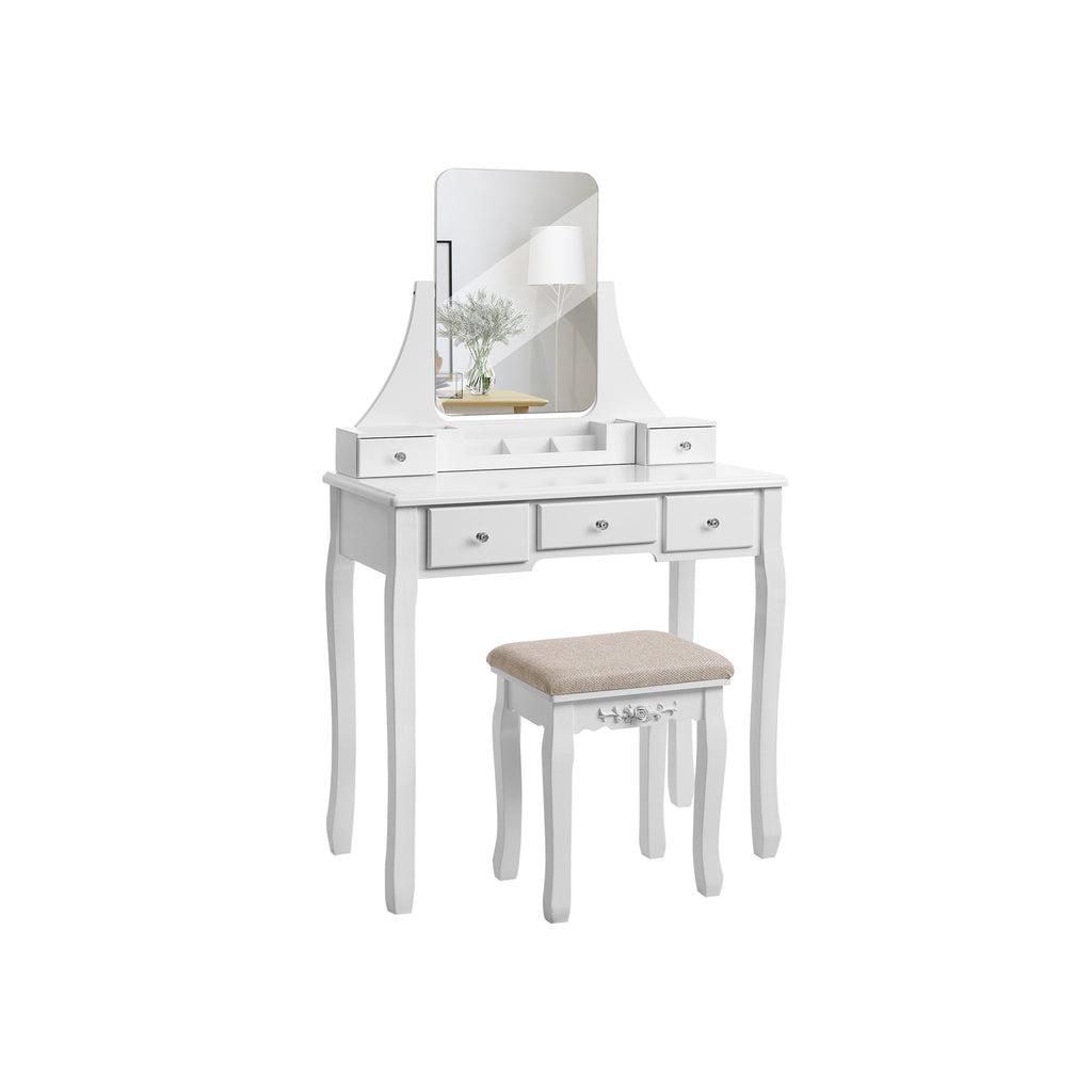 Aparter Frisiertisch mit 5 Schubladen