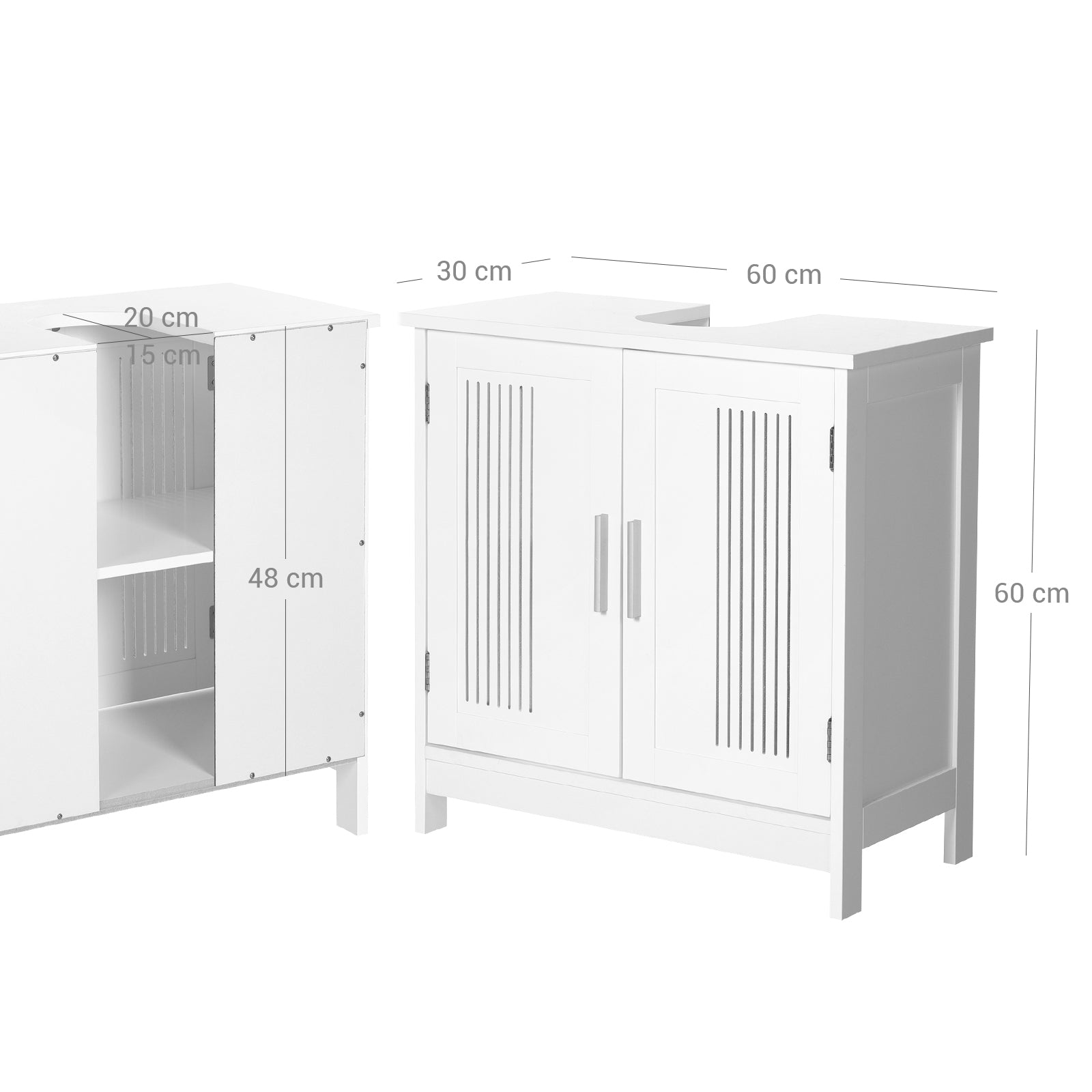 Waschbeckenunterschrank fürs Badezimmer