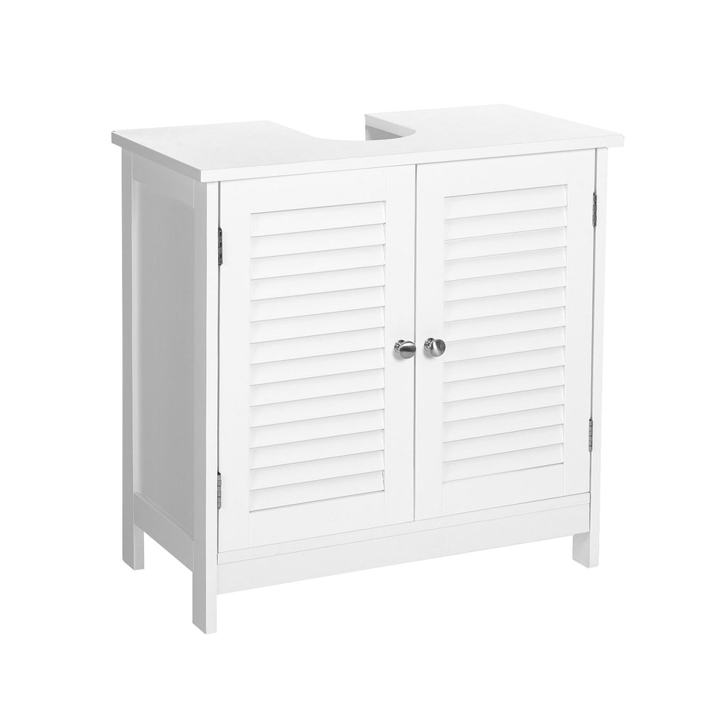 Waschbeckenunterschrank mattweiß
