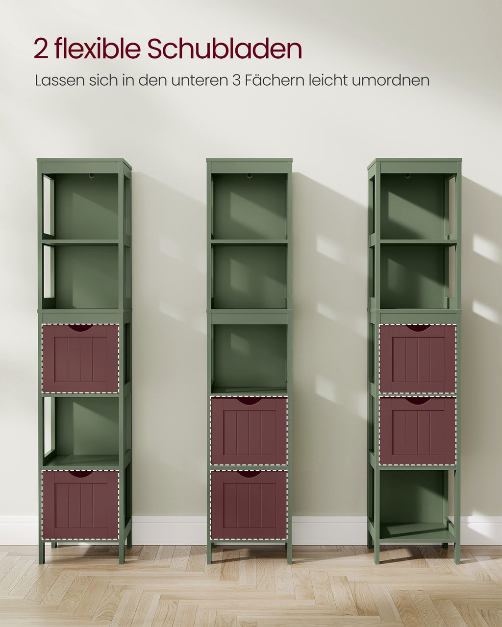 Hochschrank fürs Bad Landhausstil