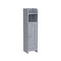Badezimmerschrank schmal mit Tür