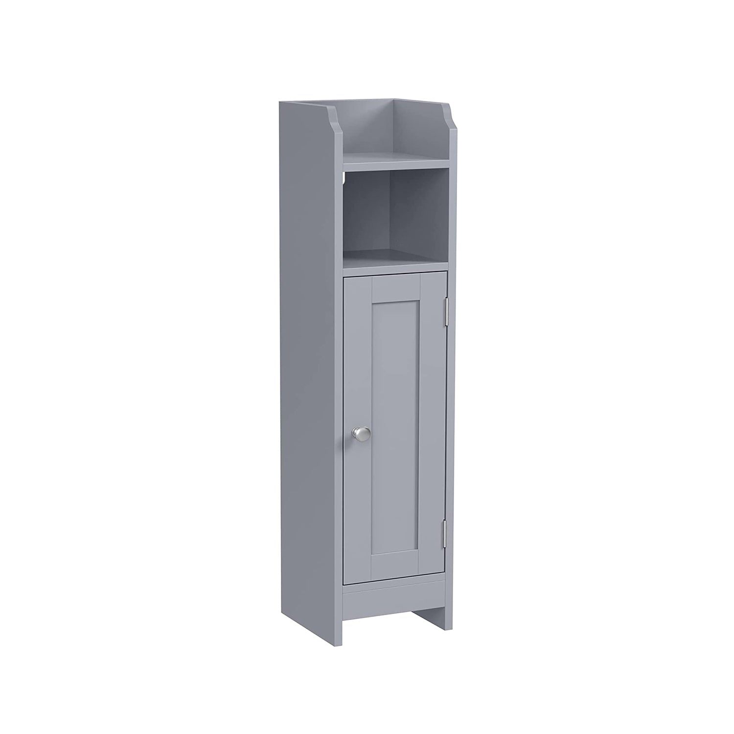 Badezimmerschrank schmal mit Tür