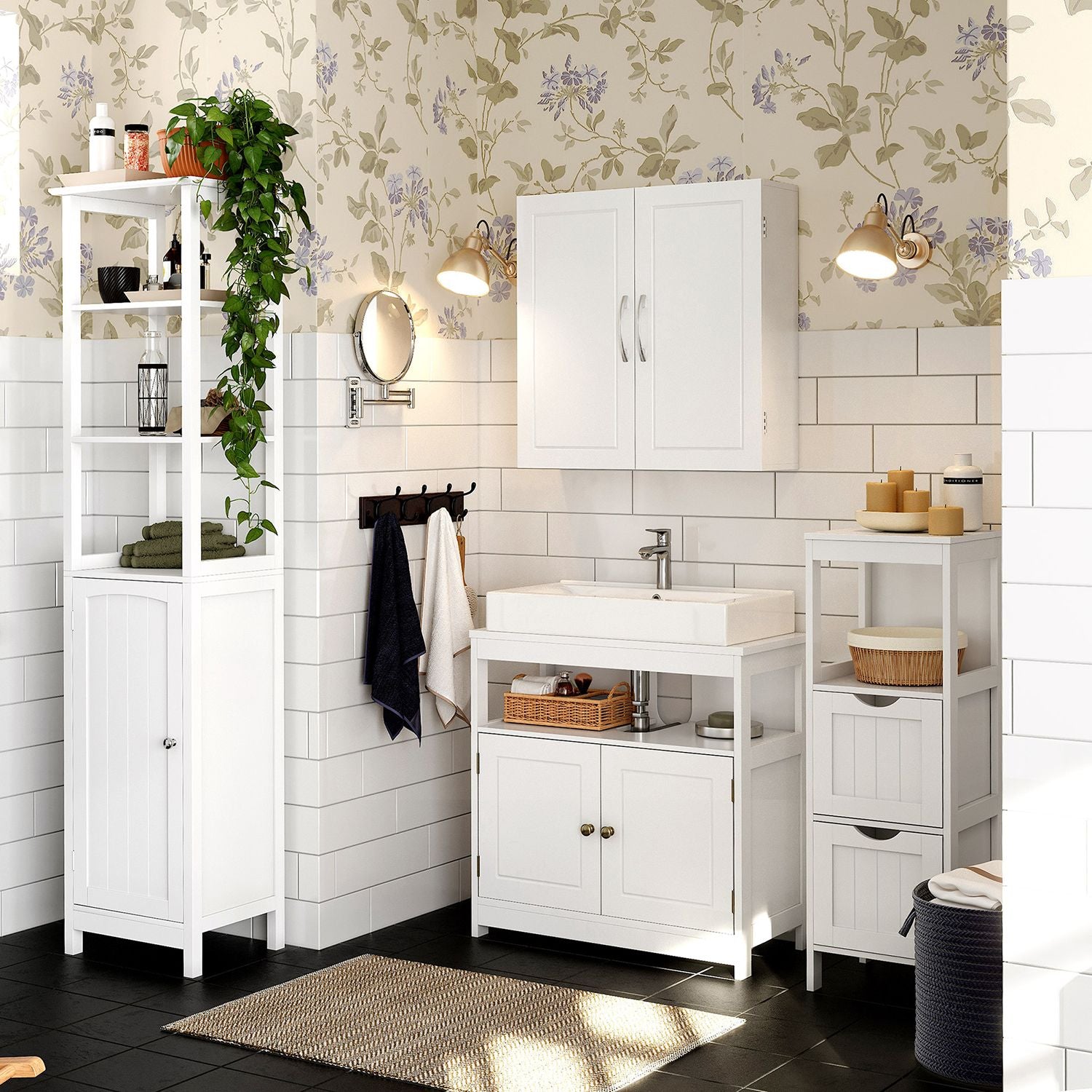 Wandschrank mit 2 Türen