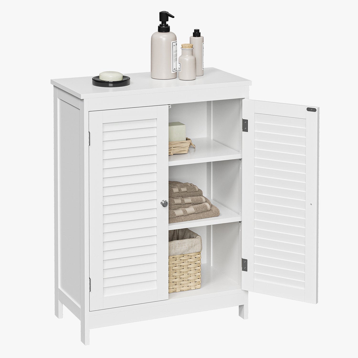 Badschrank mit 2 Türen