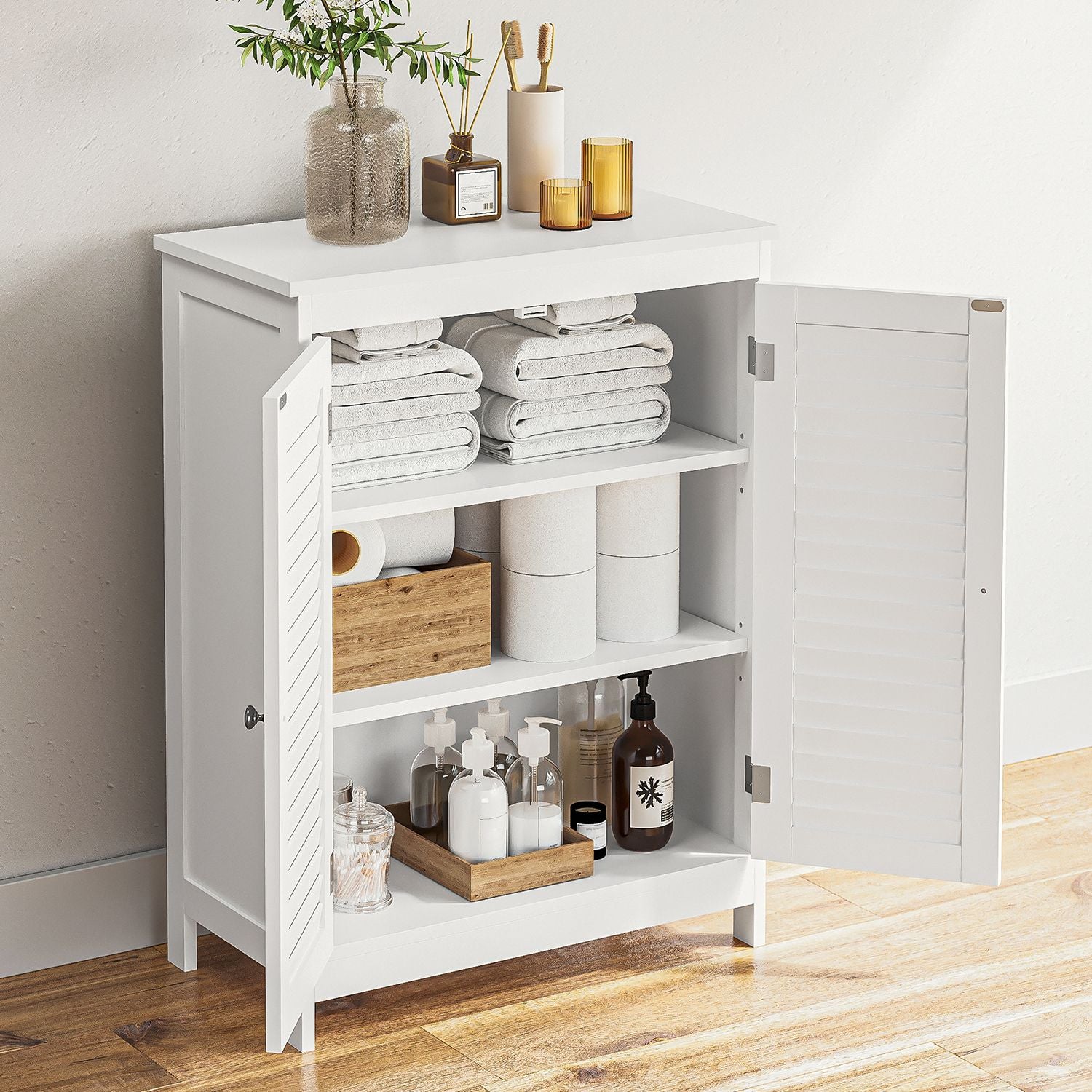 Badschrank mit 2 Türen