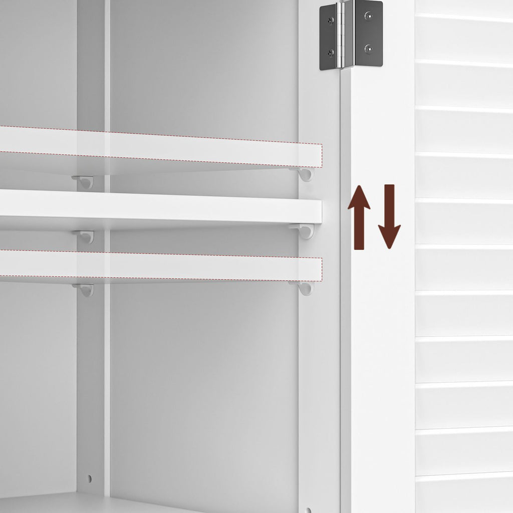 Badschrank mit 2 Türen