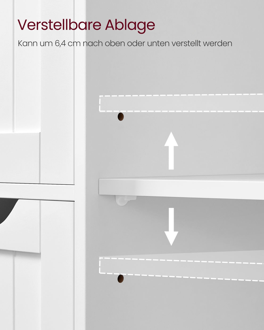 Schrank mit 3 großen Schubladen