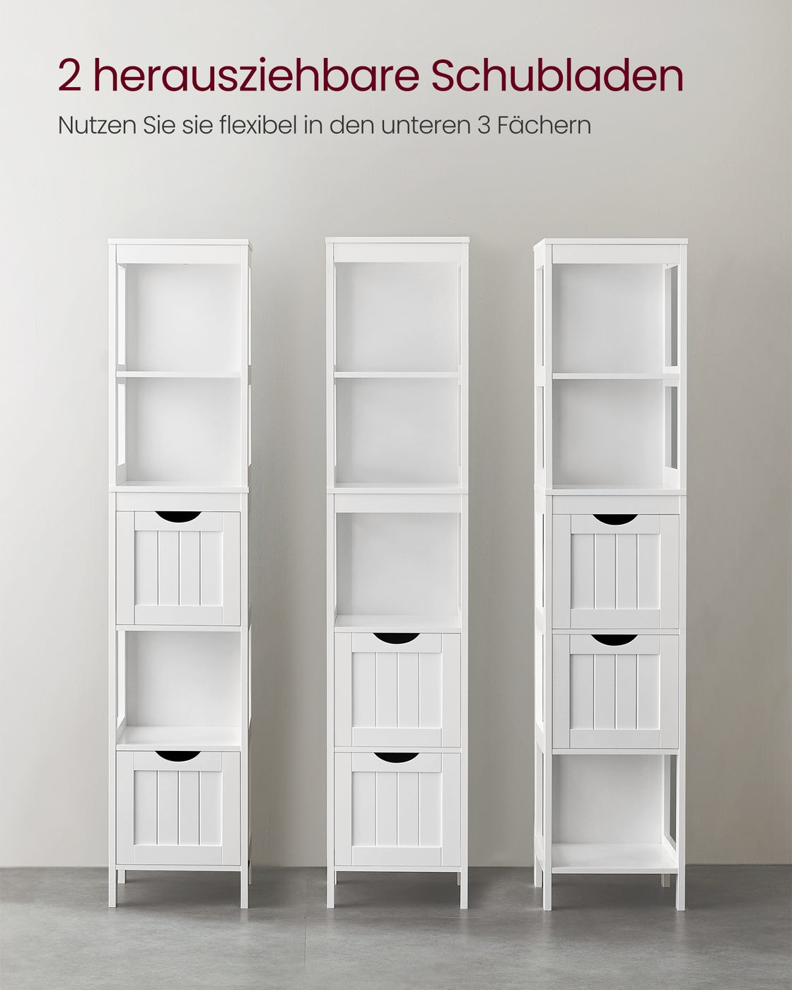 Hochschrank fürs Bad Landhausstil