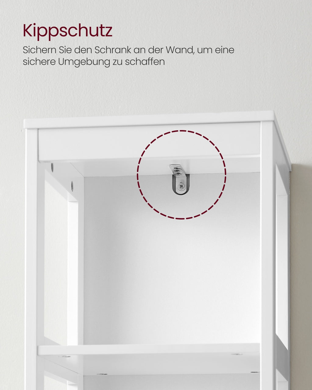 Hochschrank fürs Bad Landhausstil