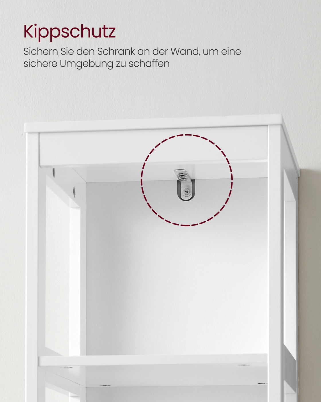 Hochschrank fürs Bad Landhausstil