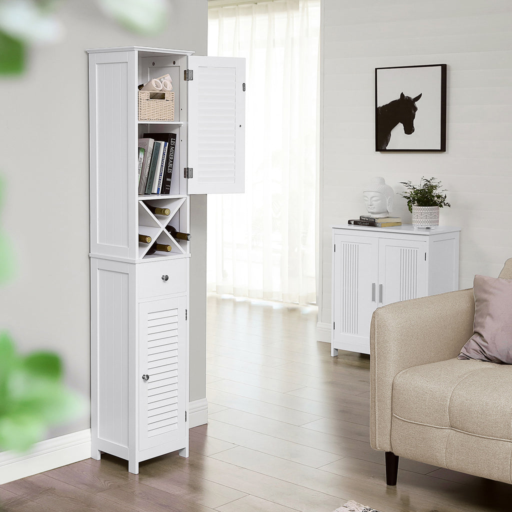 Badezimmerschrank mit Flügeltüren skandinavischer Stil