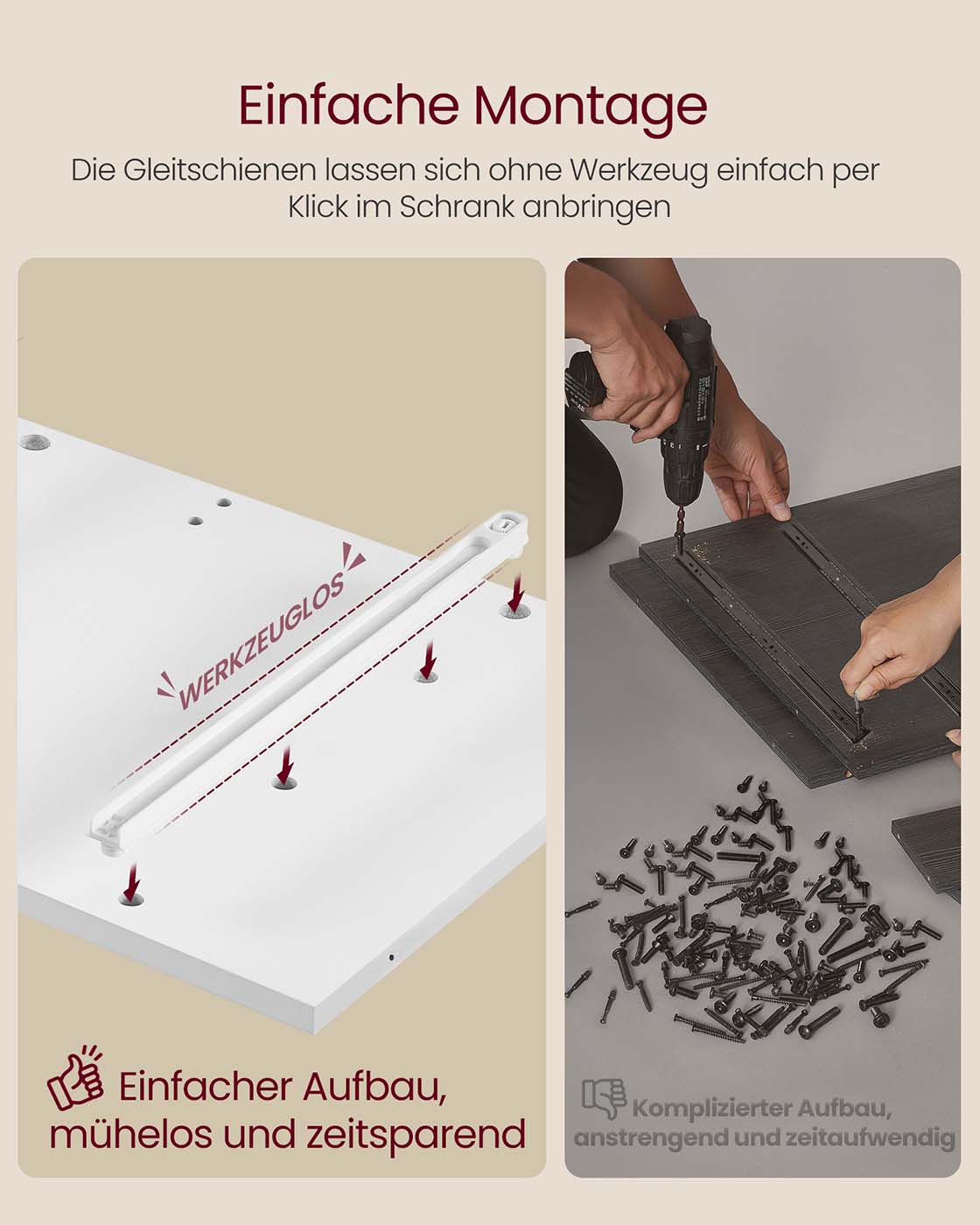 Badschrank stehend mit 3 Schubladen 1 Tür und Ablagen