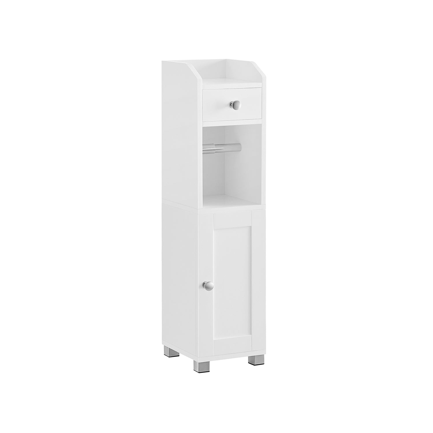 Schrank mit Toilettenpapierhalter