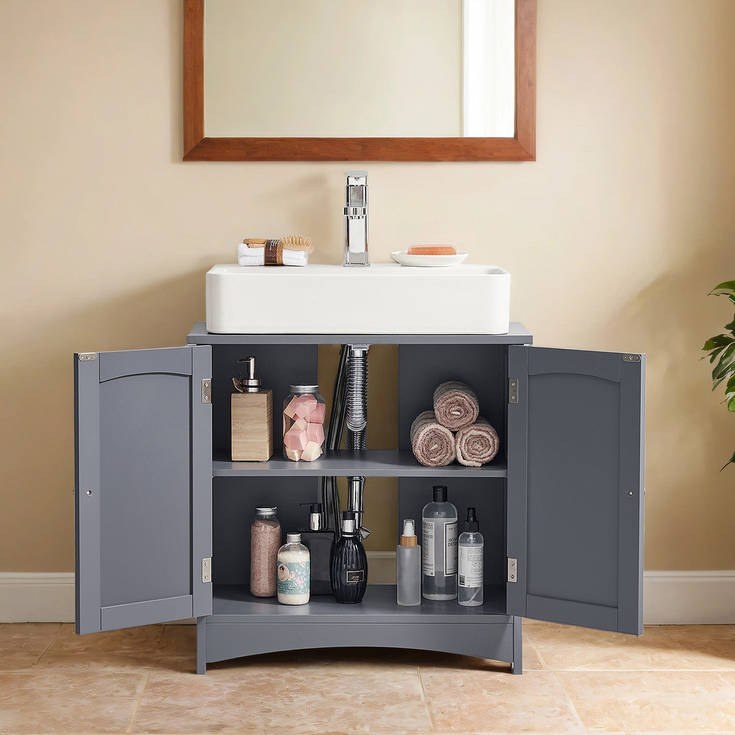 Waschbeckenunterschrank, Waschtischunterschrank, Unterschrank