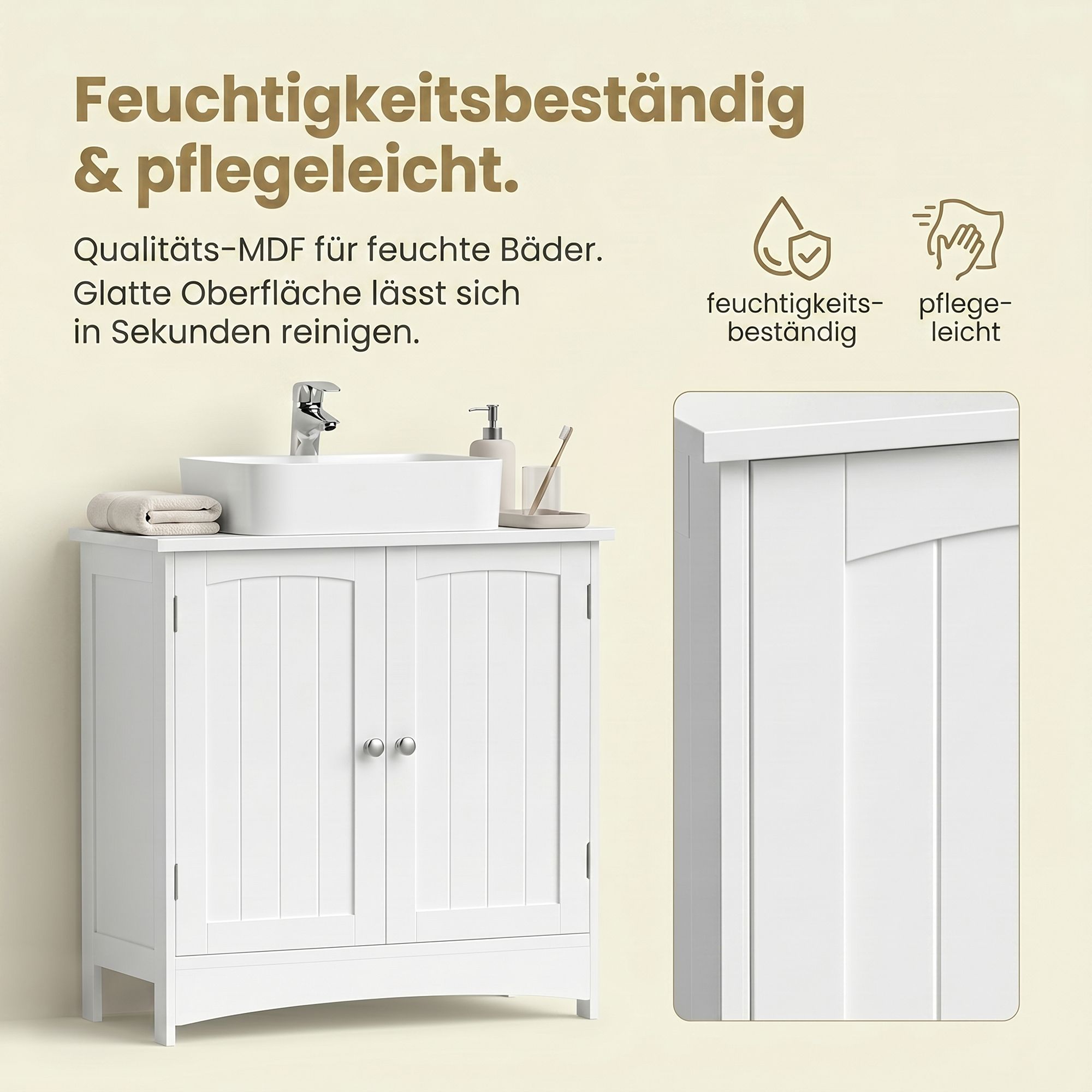 Waschbeckenunterschrank, Waschtischunterschrank, Unterschrank