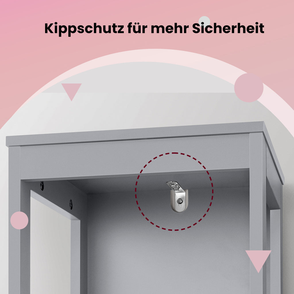 Badezimmerschrank, Schrank freistehend, Badezimmermöbel
