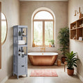 Badezimmerschrank, Schrank freistehend, Badezimmermöbel