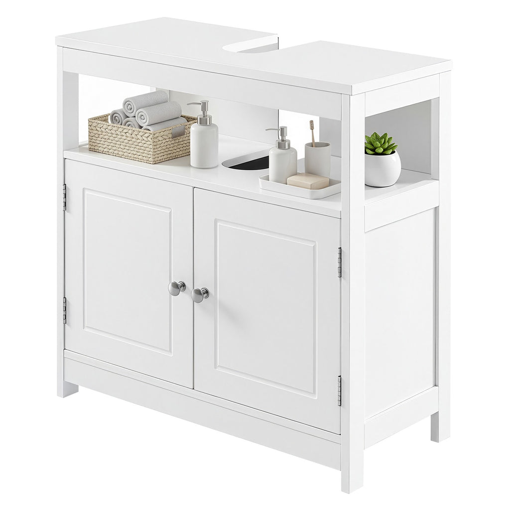 Badschrank, Waschbeckenunterschrank, 30 x 60 x 60 cm