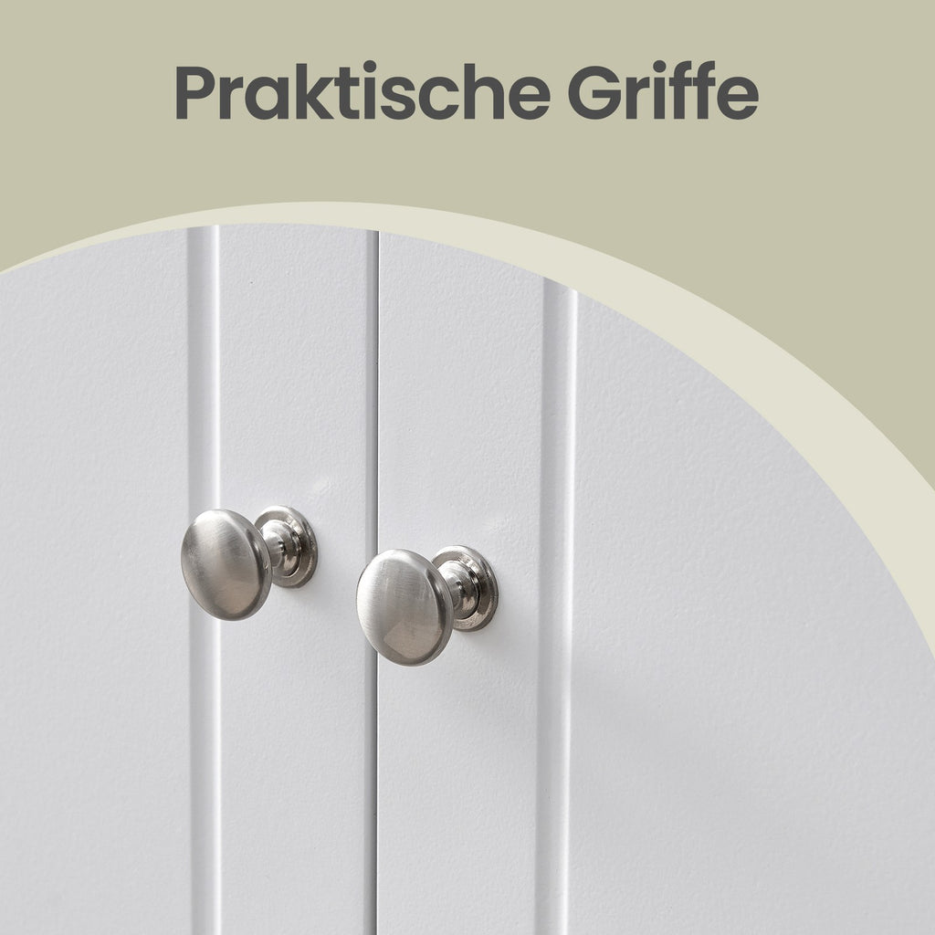 Badschrank, Waschbeckenunterschrank, 30 x 60 x 60 cm