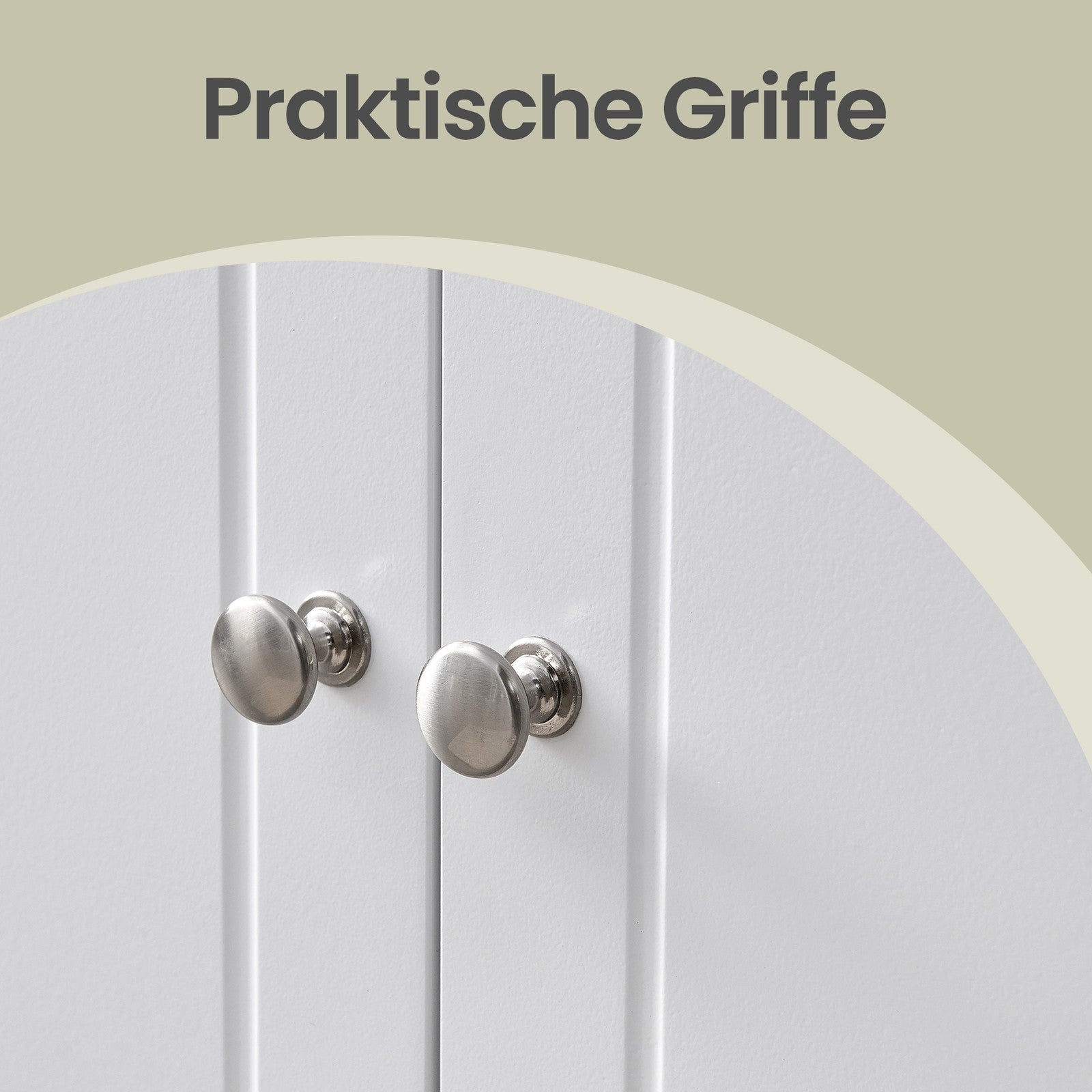 Badschrank, Waschbeckenunterschrank, 30 x 60 x 60 cm
