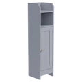Badezimmerschrank klein, Badschrank schmal, stehend