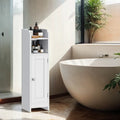 Badezimmerschrank klein, Badschrank schmal, stehend