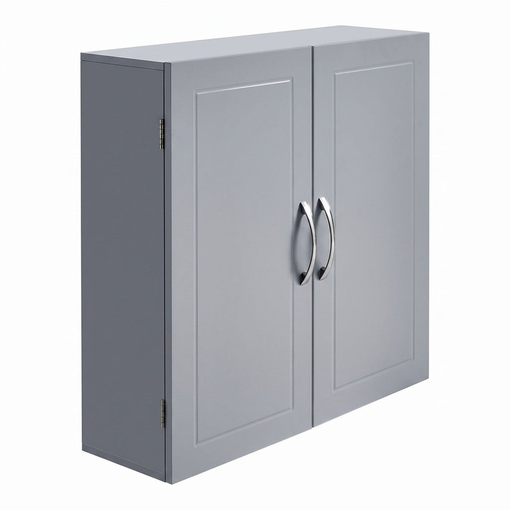 Badschrank, Wandschrank für Badezimmer, 18 x 60 x 60 cm