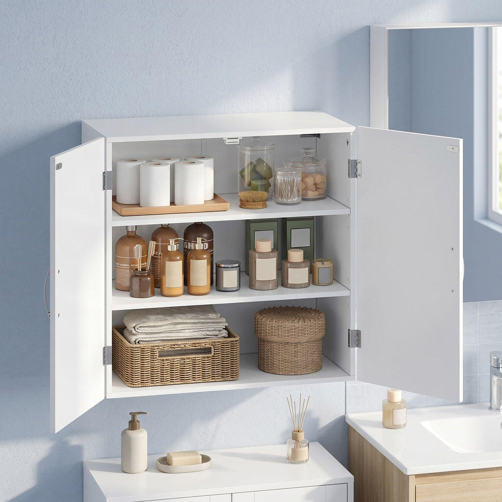 Badschrank, Wandschrank für Badezimmer, 30 x 60 x 60 cm