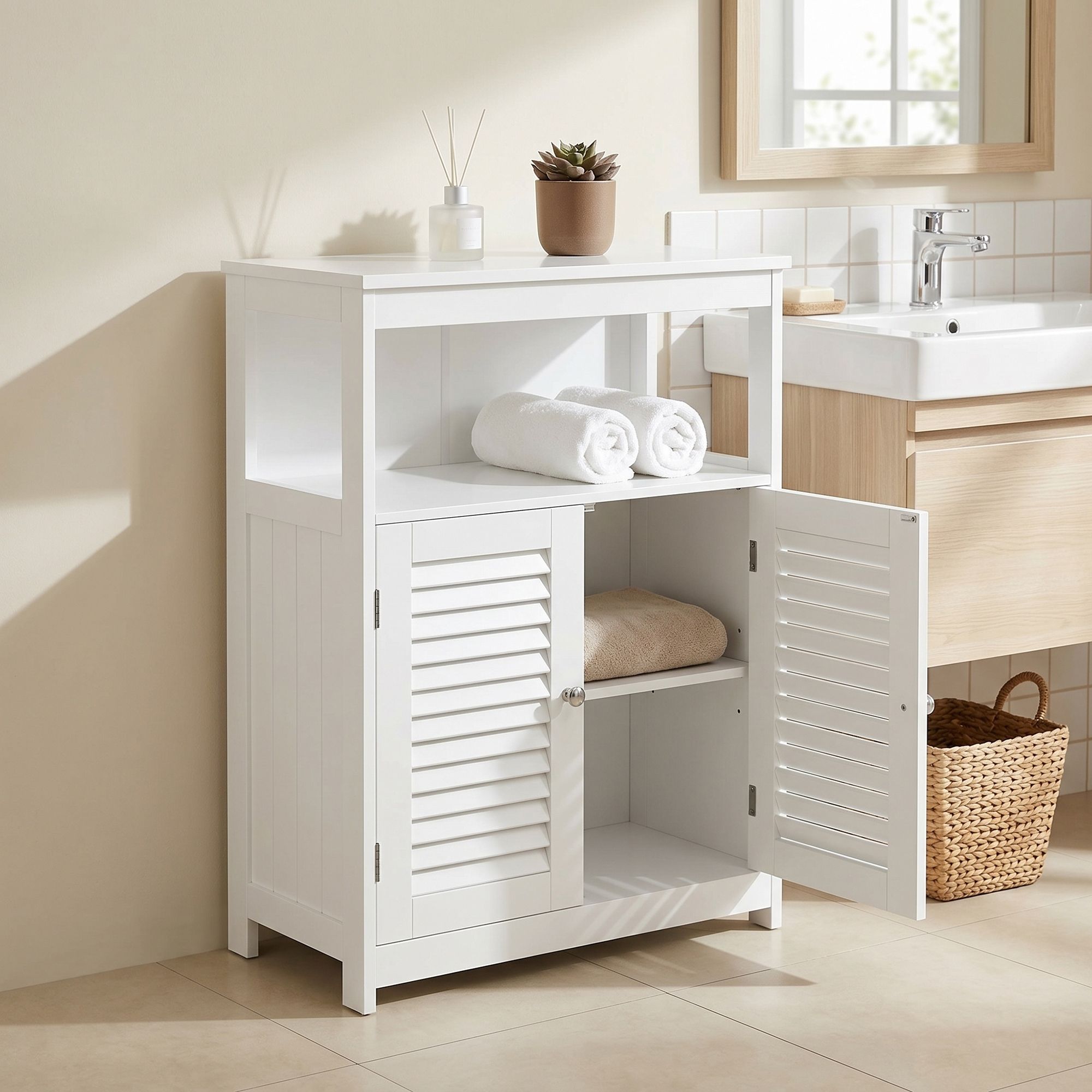 Badschrank, Aufbewahrungsschrank, Badezimmerschrank