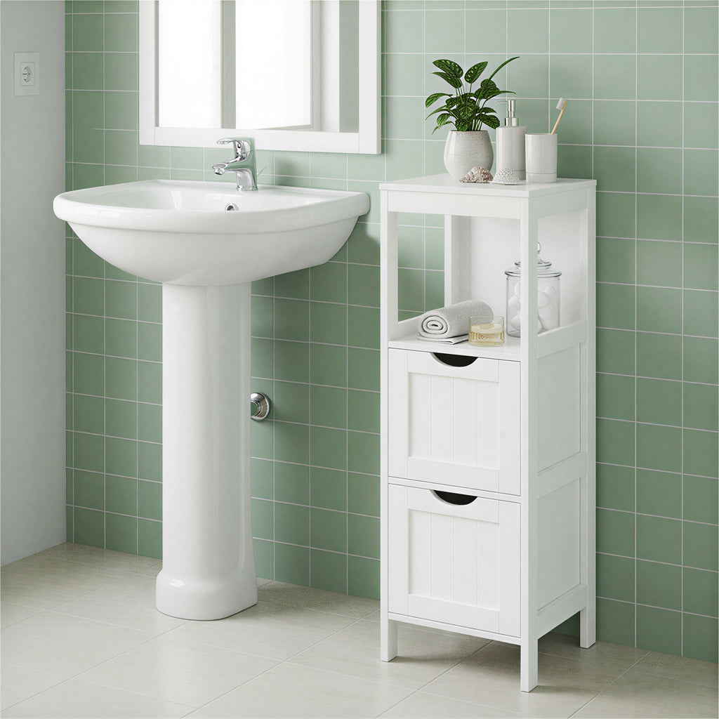 Badezimmerschrank, Aufbewahrungsregal, multifunktionaler Eckschrank
