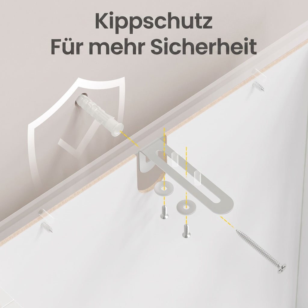 Badezimmerschrank, Aufbewahrungsregal, multifunktionaler Eckschrank