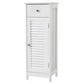 Schmaler Badschrank, Aufbewahrungsschrank, mit Schublade
