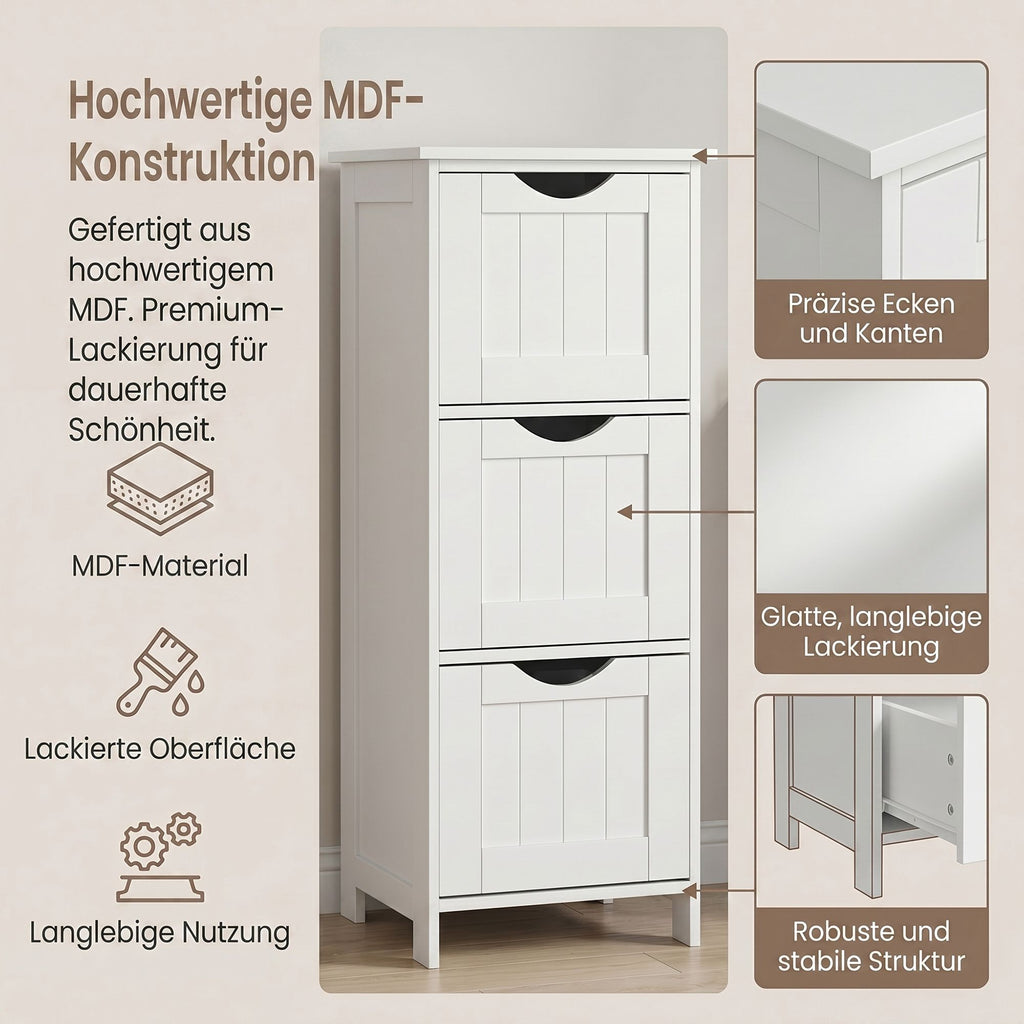 Aufbewahrungsschrank mit 3 Schubladen