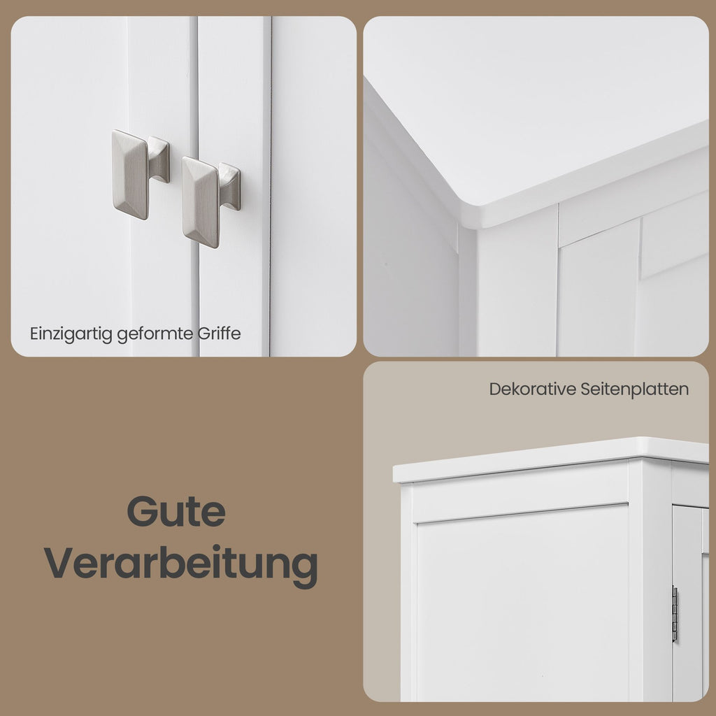 Badezimmerschrank, Badschrank, Küchenschrank mit 4 Türen