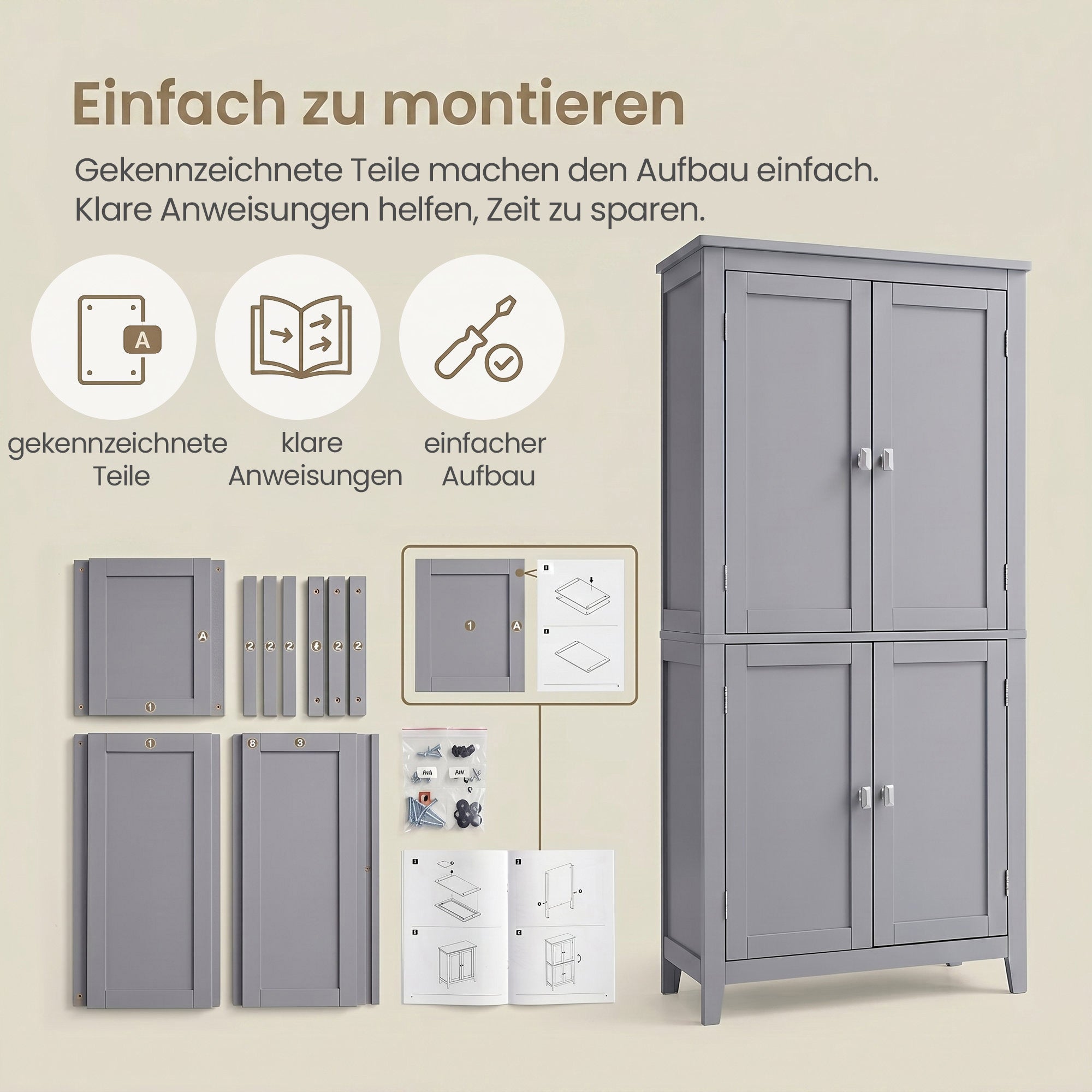 Badezimmerschrank, Küchenschrank, Badschrank