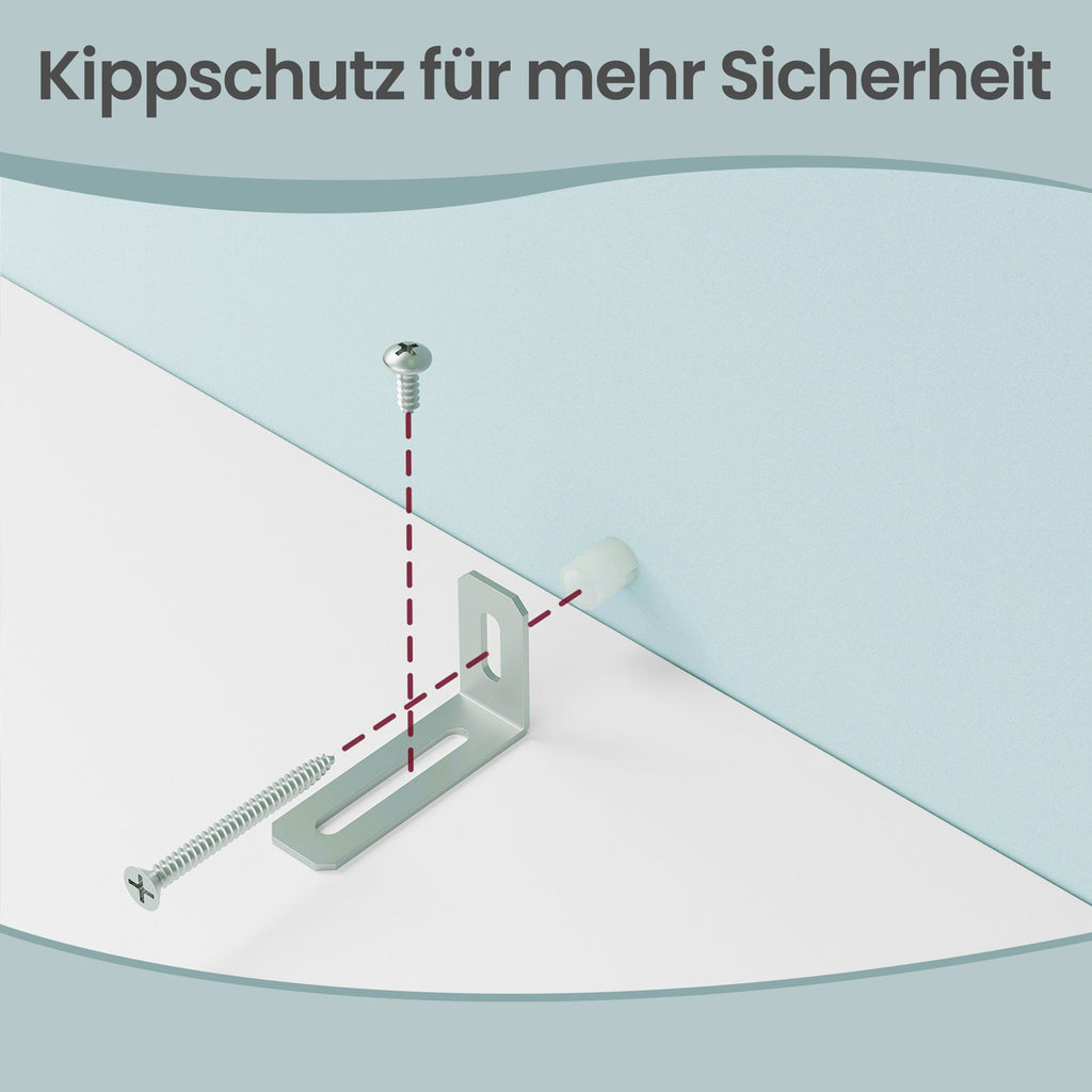 Badezimmerschrank, Badschrank, Badezimmermöbel mit Einer Schublade