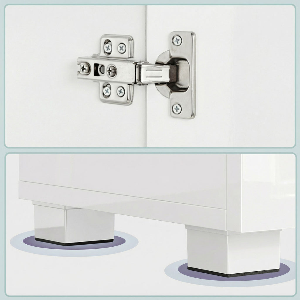 Badezimmerschrank, Badschrank, Badezimmermöbel mit Einer Schublade