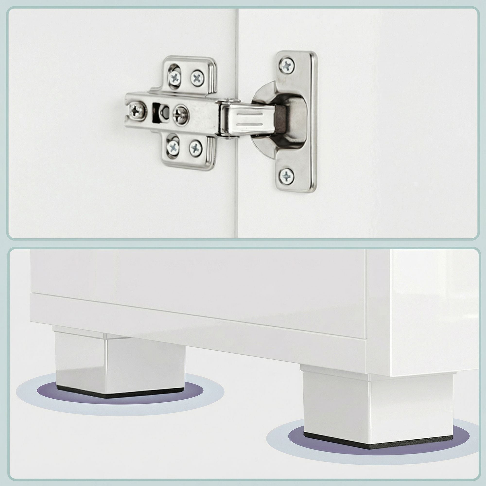 Badezimmerschrank, Badschrank, Badezimmermöbel mit Einer Schublade