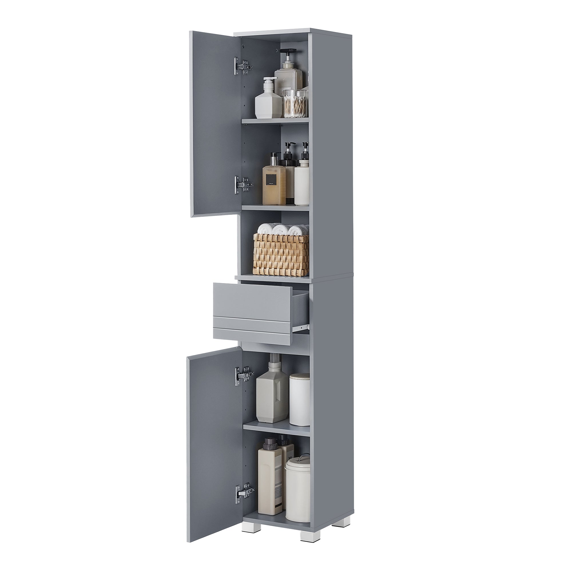 Badezimmerschrank, Badschrank, Badezimmermöbel mit Einer Schublade