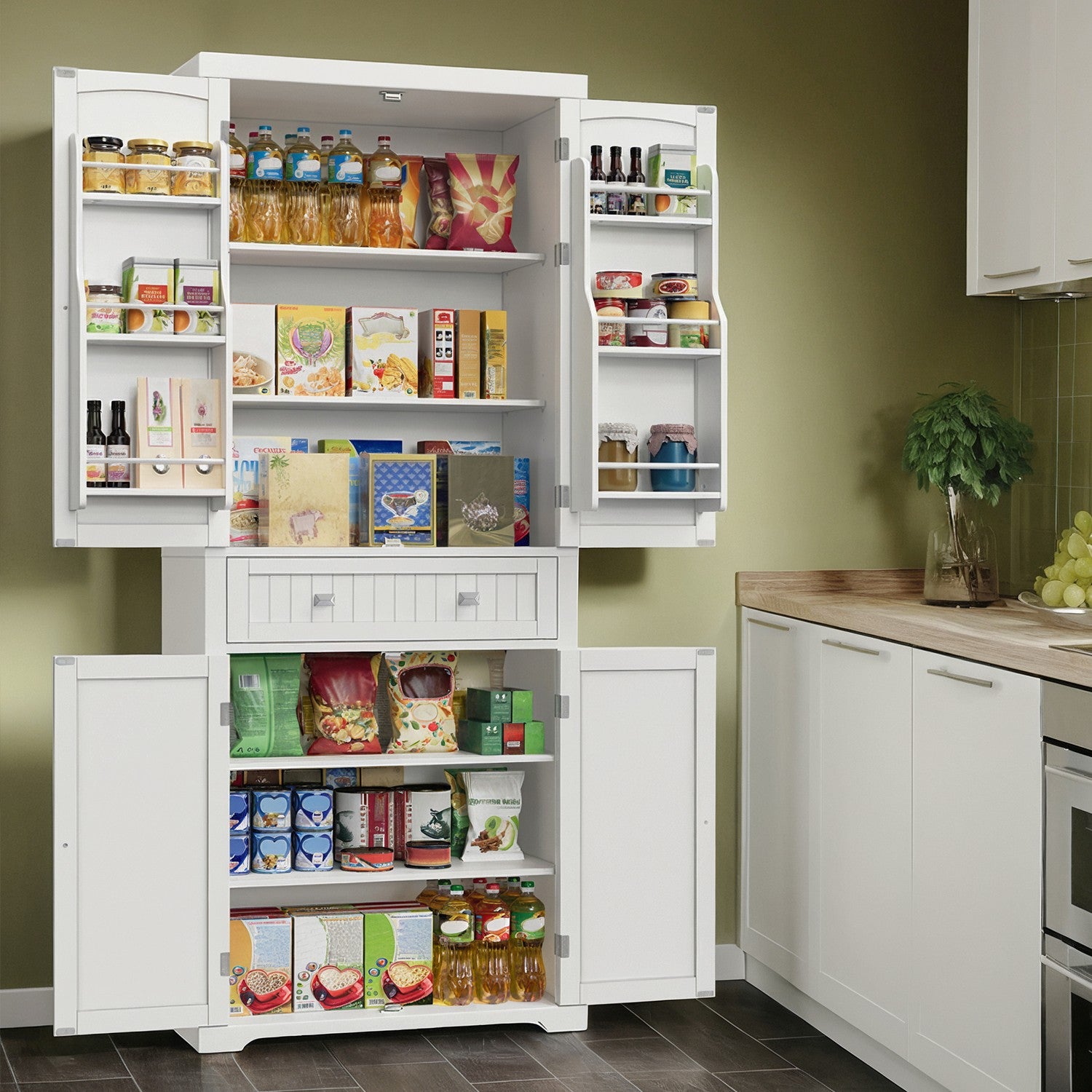 Küchenschrank, Esszimmerschrank, Hochschrank