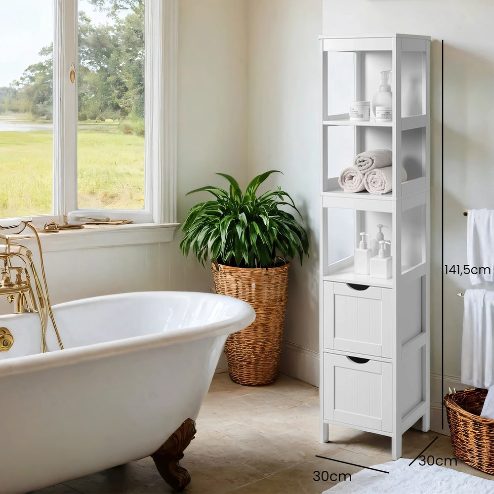 Badezimmerschrank, Schrank freistehend, Badezimmermöbel