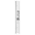 Hoher Badezimmerschrank, Schmaler Badschrank, Aufbewahrungsschrank