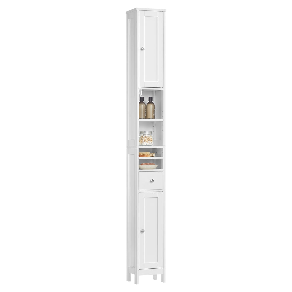 Hoher Badezimmerschrank, Schmaler Badschrank, Aufbewahrungsschrank