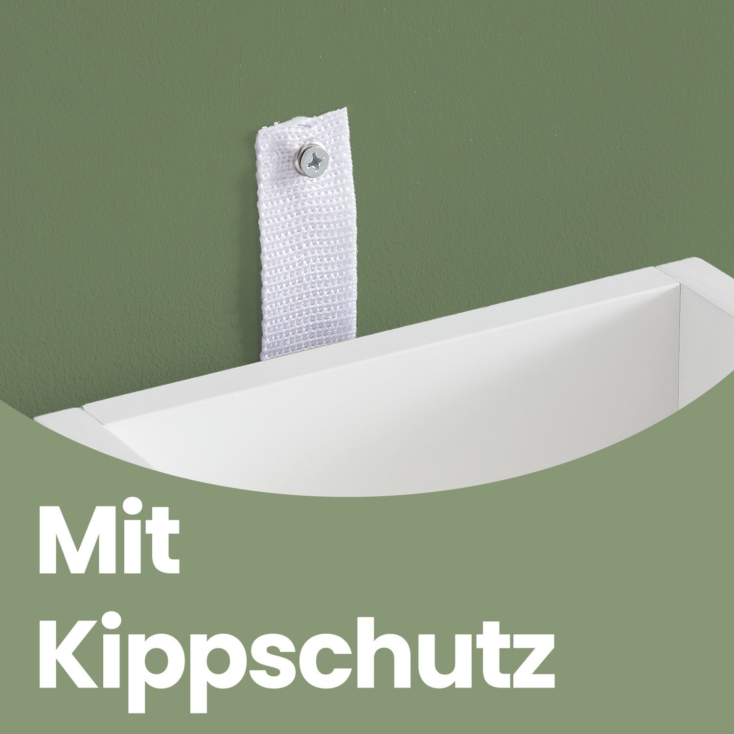 Schrank mit Toilettenpapierhalter