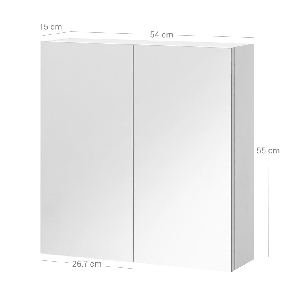Spiegelschrank weiß